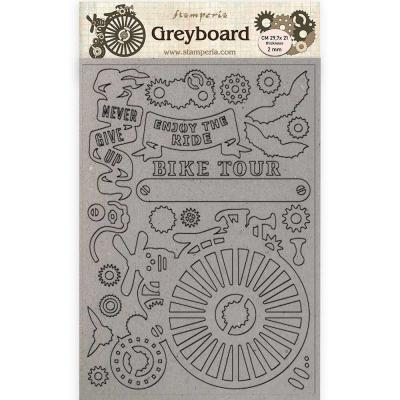 Stamperia Greyboard - Bicycle